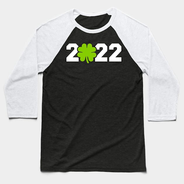 2022 shamrock St. Patrick's day Baseball T-Shirt by Designzz